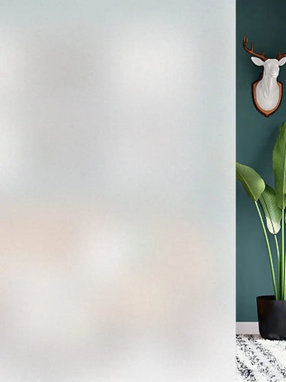 Lámina Decorativa 3D para Ventanas Arcoíris - Vinilo Vidriera Estática sin Adhesivo
