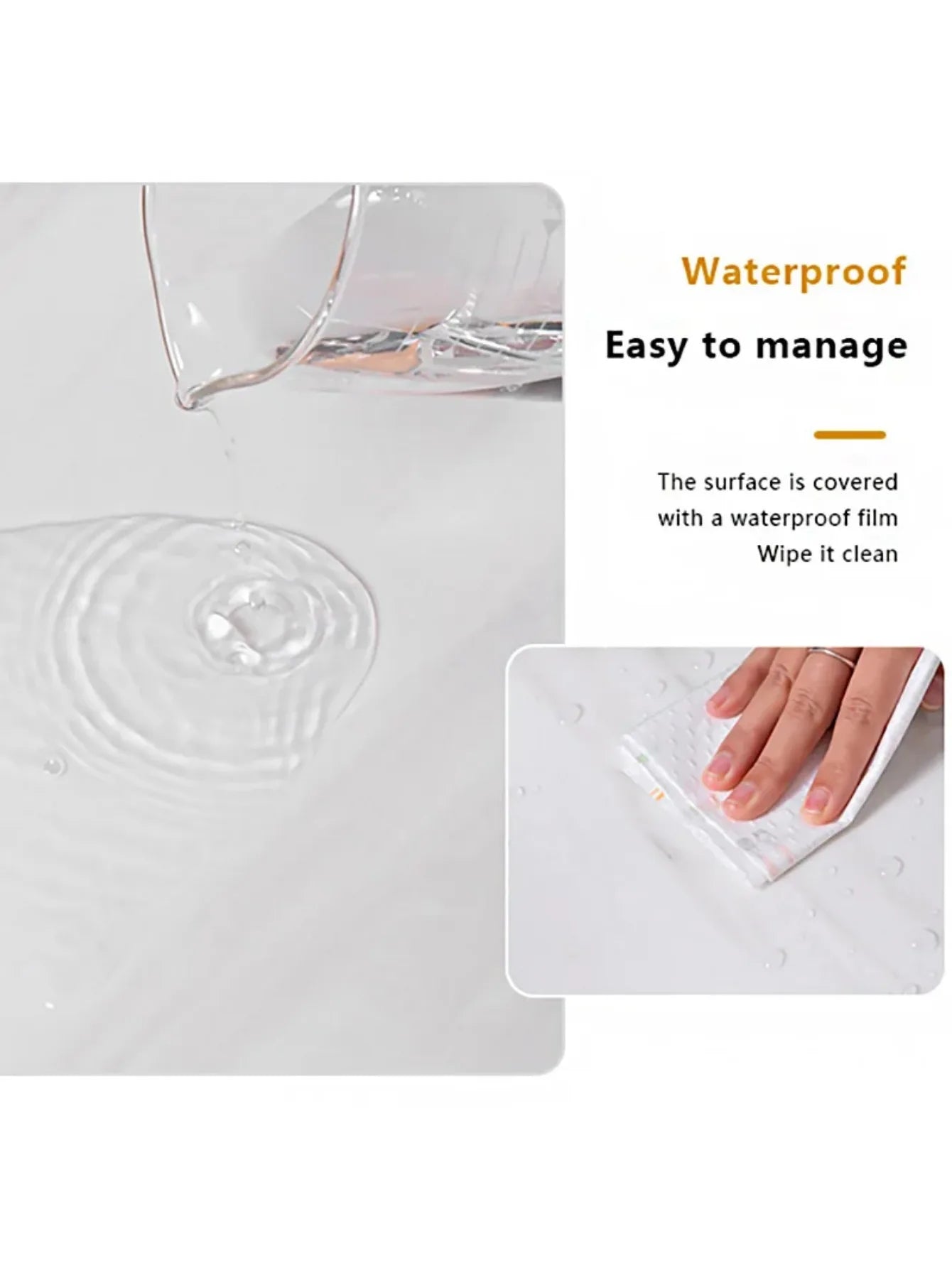 Baldosas Adhesivas 3D Efecto Mármol para Cocina y Baño - Impermeables, Pack 10 uds