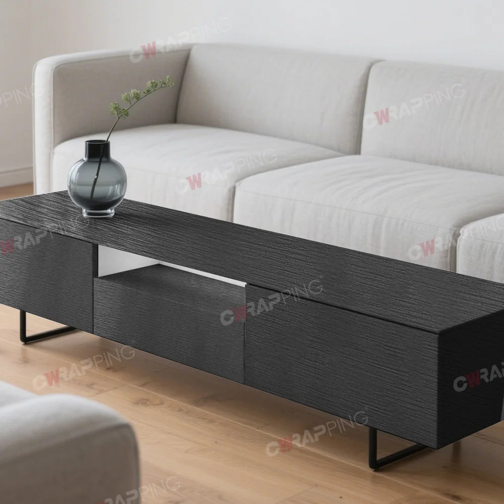 Vinilo Adhesivo Efecto Metal Cepillado - Electrodomésticos, Cocina y Ascensores