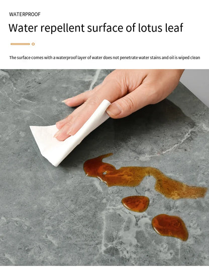 Baldosas Adhesivas 3D Efecto Mármol para Cocina y Baño - Impermeables, Pack 10 uds