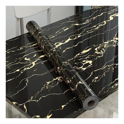Vinilo Adhesivo Efecto Mármol 40cm - Antiaceite e Impermeable para Cocina