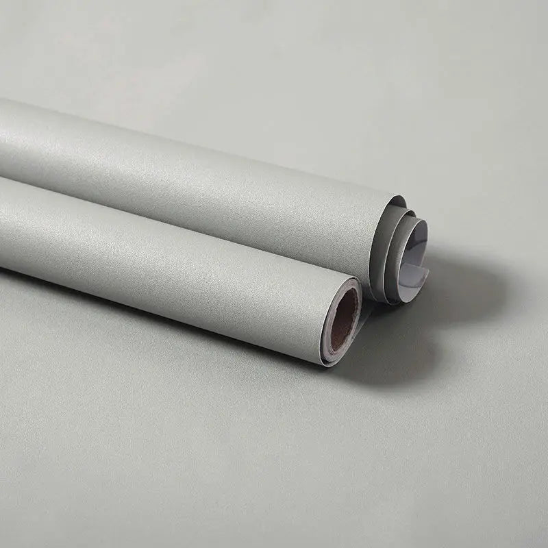 Vinilo Adhesivo Mate Impermeable para Pared y Muebles - Blanco, Gris y Negro