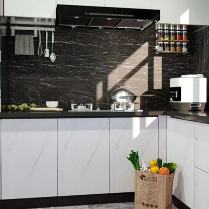 Vinilo Adhesivo Mate Efecto Mármol Grueso - Encimeras y Muebles de Cocina