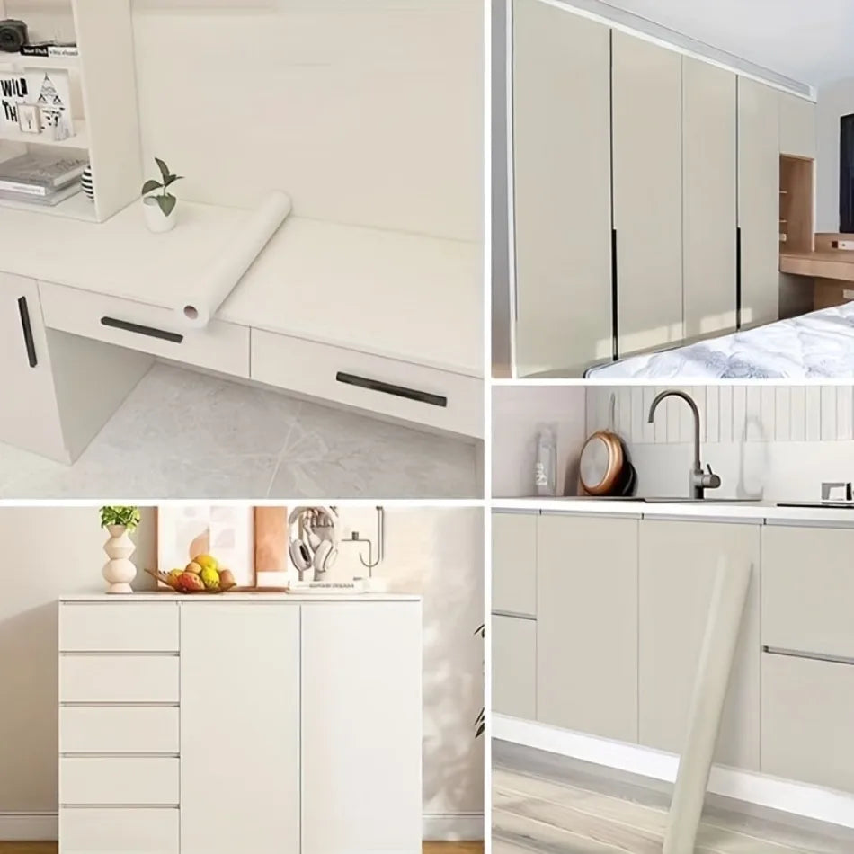 Vinilo Adhesivo Mate Premium - Encimeras, Armarios y Muebles de Cocina
