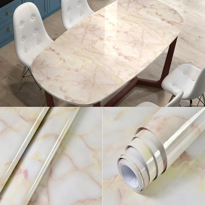 Vinilo Adhesivo Efecto Mármol 40cm - Antiaceite e Impermeable para Cocina