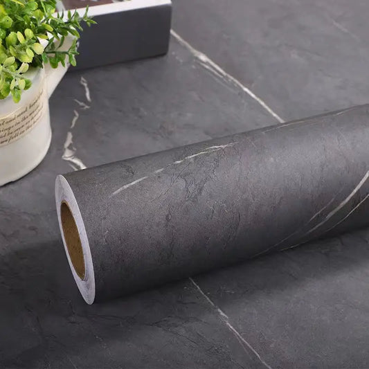 Vinilo Adhesivo Mate Efecto Mármol Grueso - Encimeras y Muebles de Cocina